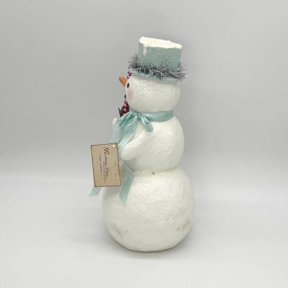New Bethany Lowe Flea Market Snowman Christmas Winter Figure 12.5” PLEASE READ - Picture 3 of 7